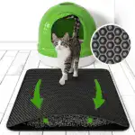 Double Layer Non-Slip Pet Cat Litter Mat