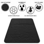 Double Layer Non-Slip Pet Cat Litter Mat