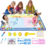 Water Doodle Mat, Aqua Painting Drawing Mat Mess Free Learning Toy Mat