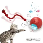 Smart Rolling Ball Toy for Cats & Dogs – Interactive, Anti-Boredom & Rechargeable - Image 2