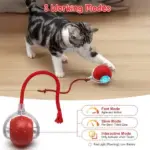 Smart Rolling Ball Toy for Cats & Dogs – Interactive, Anti-Boredom & Rechargeable - Image 4