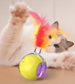 Smart Rolling Ball Toy for Cats & Dogs – Interactive, Anti-Boredom & Rechargeable - Image 9