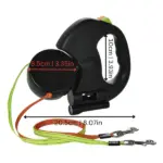 Dual Dog Leash with Tangle-Free Swivel & LED Light - Image 3