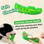 Slow-Feed Chew & Fetch Crocodile Dog Toy - Image 3