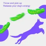 Slow-Feed Chew & Fetch Crocodile Dog Toy - Image 4