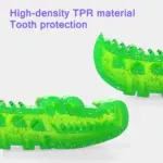 Slow-Feed Chew & Fetch Crocodile Dog Toy - Image 5